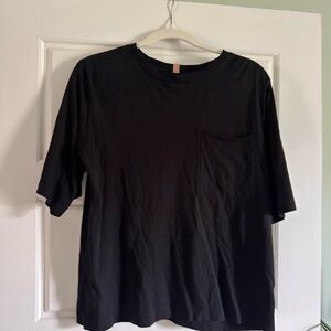 Lunya Black Short Sleeve Men's Tee
